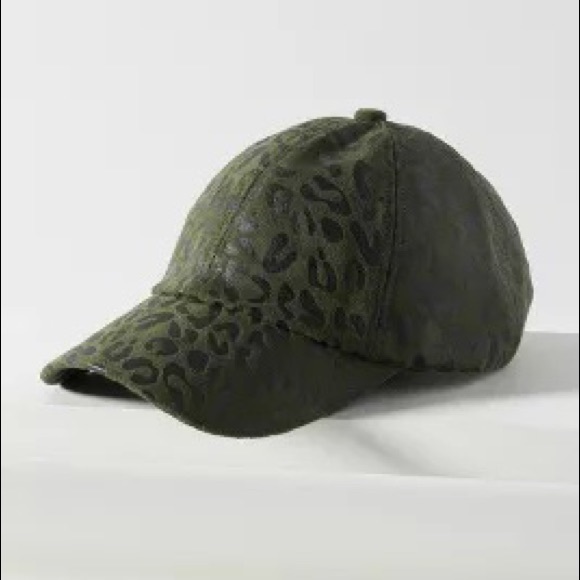 Anthropologie Accessories - Anthropologie Sage Printed Baseball Cap